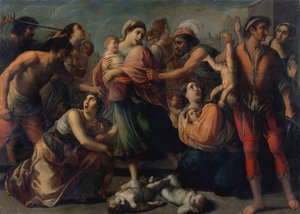 Il massacro degli innocenti da Francesco de Rosa