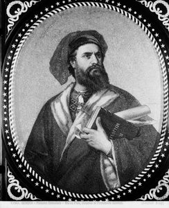 Marco Polo (mosaico) da Francesco de Rossi Salviati Cecchino