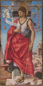 Polittico Griffoni: San Giovanni Battista da Francesco del Cossa