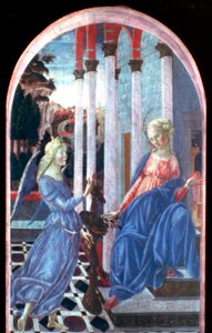 Annunciazione, c1470-1472 da Francesco di Giorgio Martini