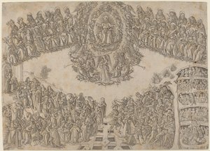 Il giudizio universale da Francesco di Lorenzo Rosselli after Fra Angelico