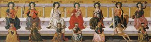 Le sette virtù, c. 1450