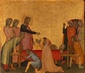 San Giovanni Evangelista resuscita Satheus