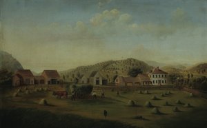 Fattoria Leete, West Claremont, New Hampshire, ca. 1822