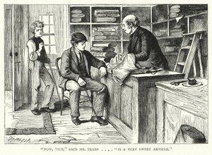 Illustrazione per Grandi Speranze di Charles Dickens