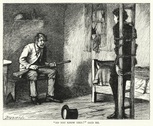 Illustrazione per Grandi Speranze di Charles Dickens (incisione)