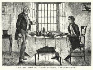 Illustrazione per Grandi Speranze di Charles Dickens (incisione)