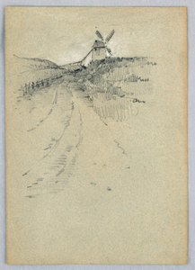 Un mulino a vento da Francis Augustus Lathrop