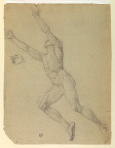 Studio di figura per Diana e le sue ancelle tra le costellazioni da Francis Augustus Lathrop
