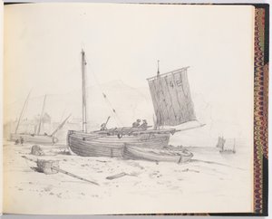 Barche da pesca da Francis Augustus Lathrop