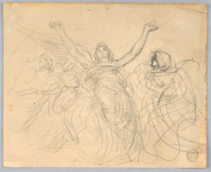 Gruppo di angeli da Francis Augustus Lathrop