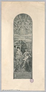 Finestra commemorativa per Harriet M. Crall da Francis Augustus Lathrop