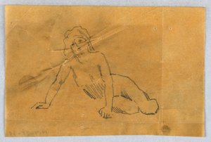 Schizzo per Putto da Francis Augustus Lathrop