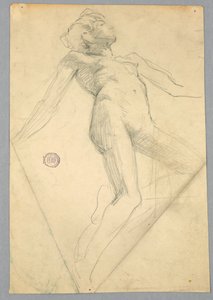 Schizzo di nudo femminile