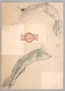 Studi di braccia da Francis Augustus Lathrop
