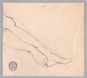 Studio per "Diana e le sue ancelle tra le costellazioni" da Francis Augustus Lathrop