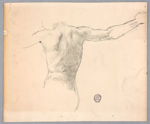 Studio per "Diana e le sue ancelle tra le costellazioni" da Francis Augustus Lathrop