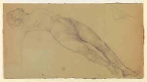 Studio per "Diana e le sue ancelle tra le costellazioni" da Francis Augustus Lathrop