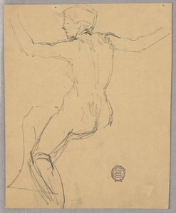 Studio di una Figura Nuda da Francis Augustus Lathrop