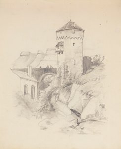 Torre in un villaggio da Francis Augustus Lathrop