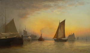 Porto di New York, N.Y., 1880