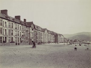 Barmouth. Terrazza marina ed esplanade, 1870 da Francis Bedford