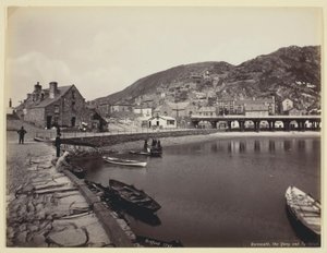 Barmouth, il molo e Ty Gwyn da Francis Bedford