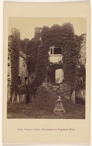 Castello di Carew - Ingresso alla sala banchetti. da Francis Bedford