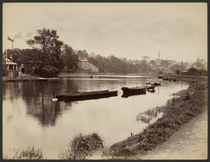 Chester, fiume Dee e Boughton da Francis Bedford