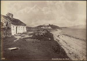 Criccieth da ovest da Francis Bedford