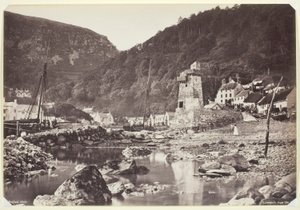 Lynmouth dal mare da Francis Bedford