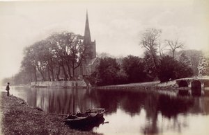 Chiesa di Stratford-on-Avon, dall