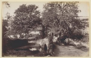 Veduta vicino a Wear Gifford da Francis Bedford
