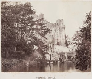 Castello di Warwick, c.1857 (stampa all