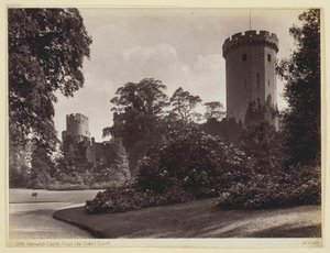 Castello di Warwick, dal Cortile Esterno, 1860-94