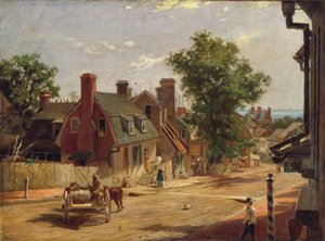 Vecchia Annapolis, Francis Street, 1876 da Francis Blackwell Mayer