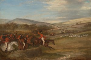 La caccia di Berkeley, 1842: Corsa completa da Francis Calcraft Turner