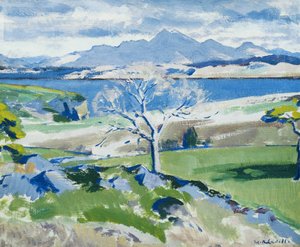 Ben Cruachan da Achnacraig, Mull, c. 1931 da Francis Campbell Boileau Cadell