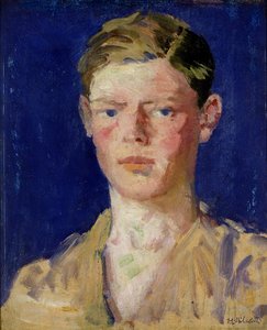 Testa di un giovane uomo da Francis Campbell Boileau Cadell
