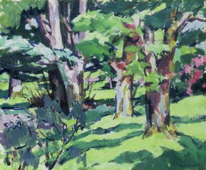Alberi ad Auchinleck, Ayrshire da Francis Campbell Boileau Cadell