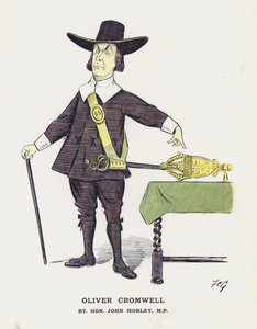 Oliver Cromwell, Rt Hon John Morley da Francis Carruthers Gould