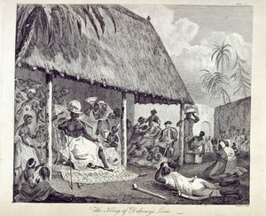 Il ricevimento del Re di Dahomy, tavola I da 