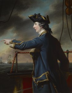 Ritratto del capitano Edward Knowles, R.N. (1742-1762) da Francis Cotes