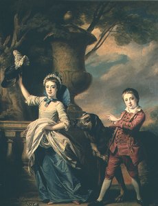 I figli di Sir Edward e Dame Ann Astley, 1767 da Francis Cotes