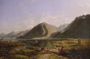 Fine del Lago di Ginevra da Francis Danby