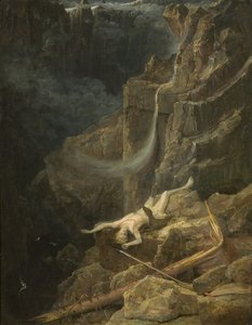 Il Precipizio, c.1827 da Francis Danby