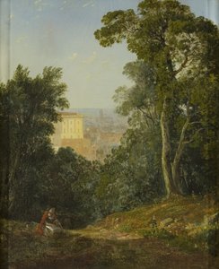 Vista su Bristol da Leigh Woods, c.1822 da Francis Danby