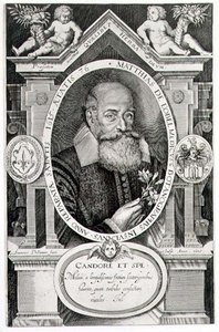 Ritratto di Matthias de Lobel (1538-1622) inciso dall
