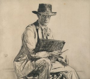 Ritratto di Henry Rushbury (1889-1968) 1914