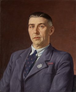 Ritratto di Percival Henry Martin, Post Office, Bristol, c.1941-45 da Francis Dodd